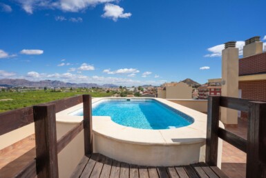 Espectacular Atico Duplex con impresionantes vistas a la sierra Murciana