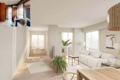 Vivienda luminosa y con espacio para disfrutar en familia junto al Hospital Virgen de La Vega